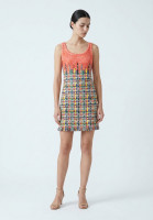 Chanel Multicoloured Dress With Fringes