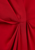 Valentino Red Silk Dress