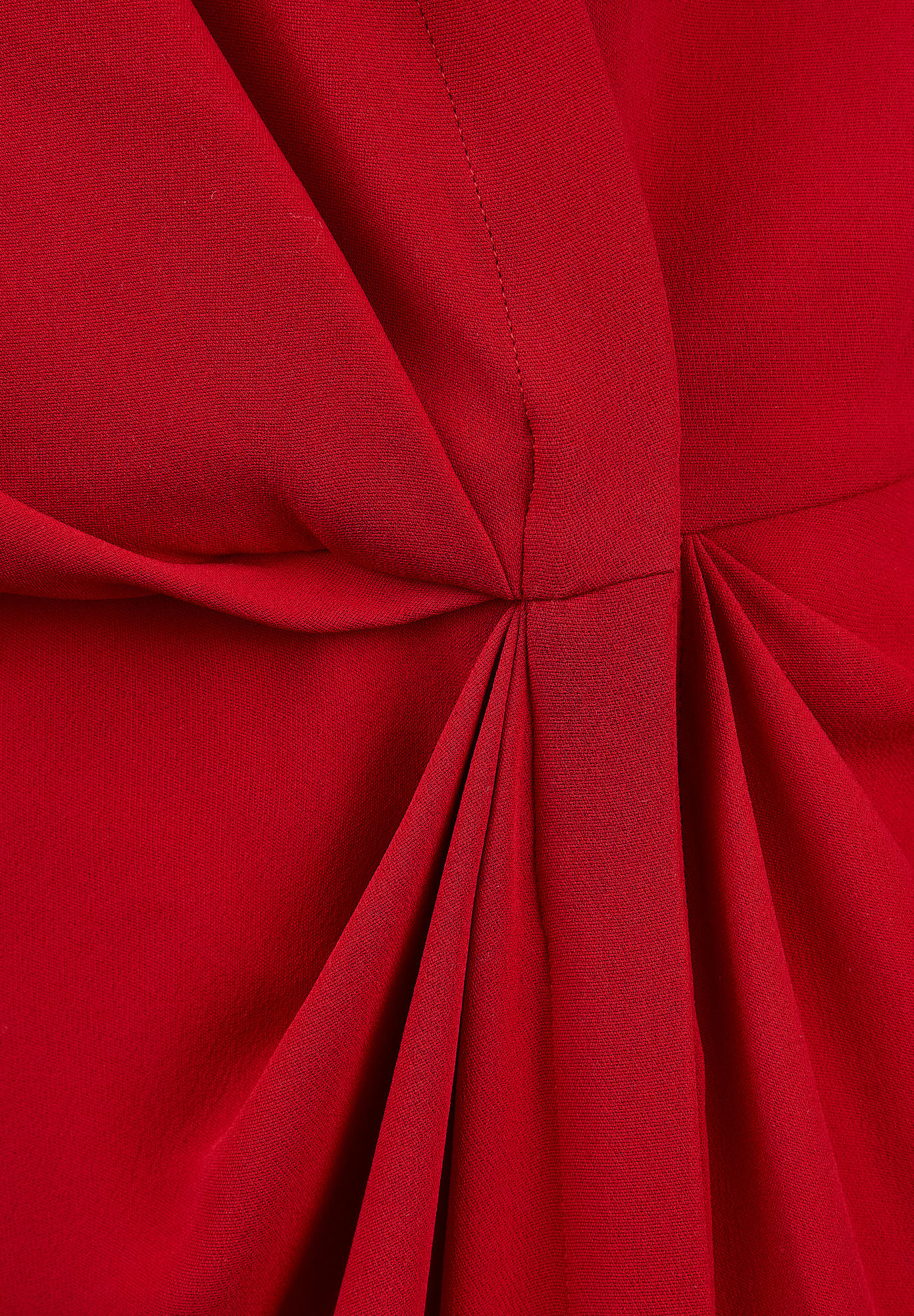 Valentino Red Silk Dress