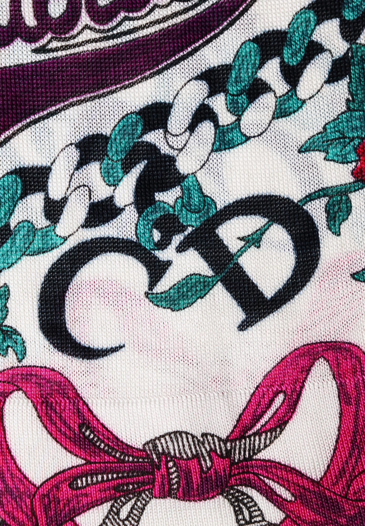 Christian Dior Top with Multicoloured Print