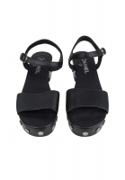 Chanel Black Sandals