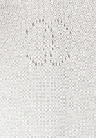 Chanel White Knitted Dress