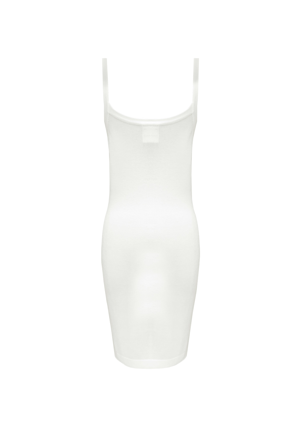 Chanel White Knitted Dress