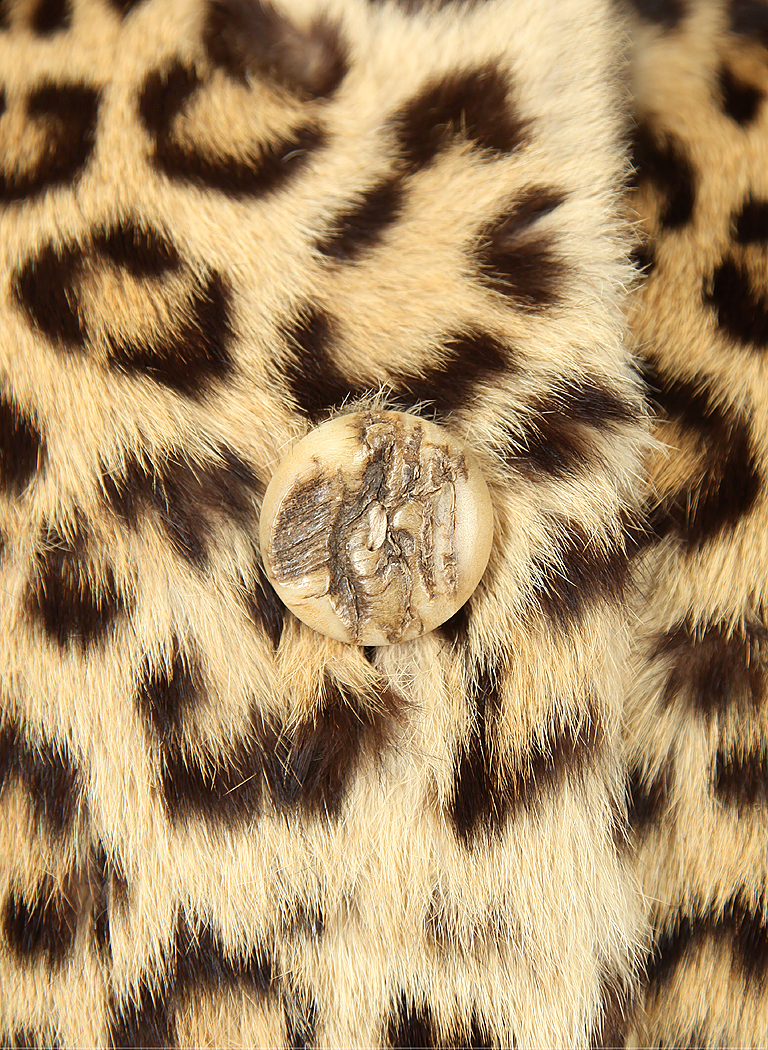 Lardillat Freres Ocelot Fur Coat