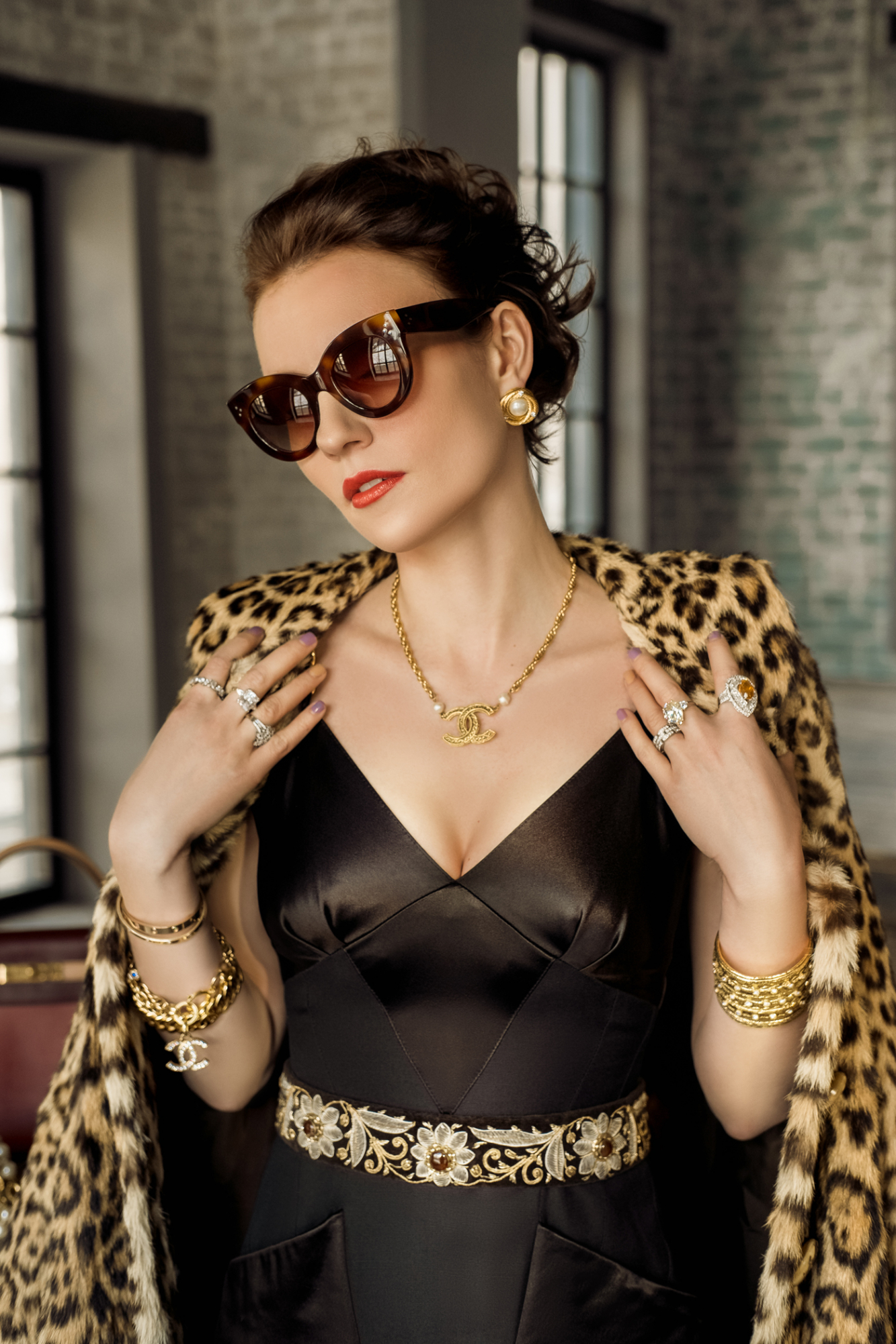 Lardillat Freres Ocelot Fur Coat