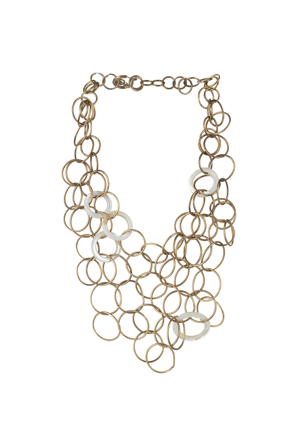 Yves Saint Laurent Round Links Necklace