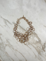 Yves Saint Laurent Round Links Necklace