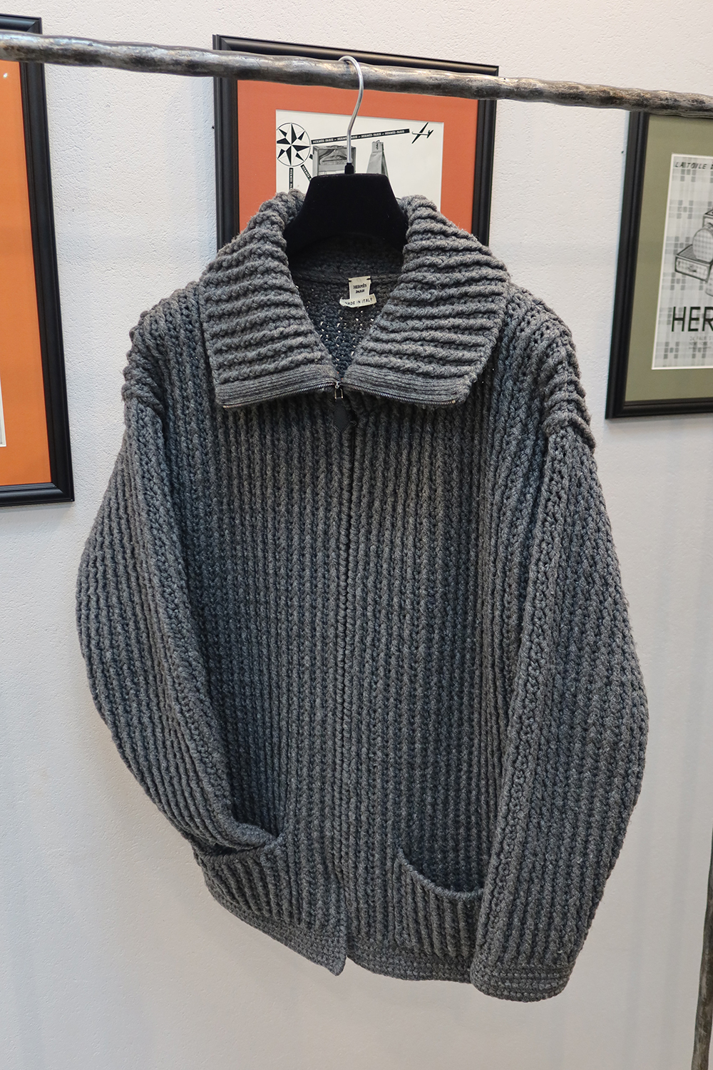 Hermès Wool Cardigan