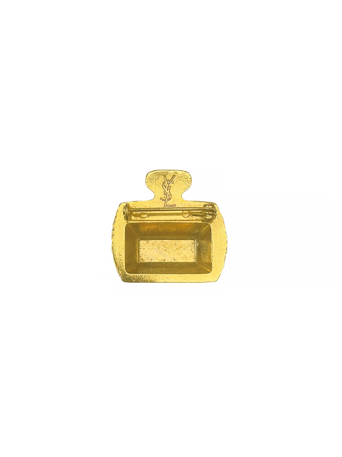 Yves Saint Laurent Bottle-Shaped Brooch