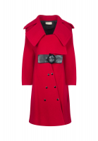 Pierre Cardin Red Wool Coat