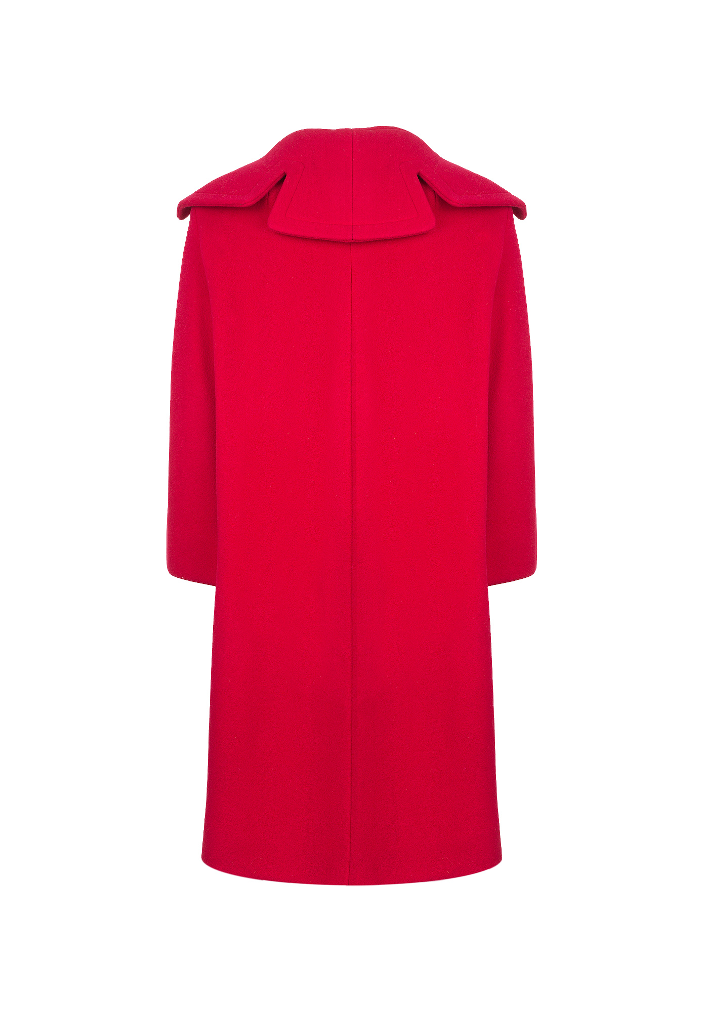 Pierre Cardin Red Wool Coat