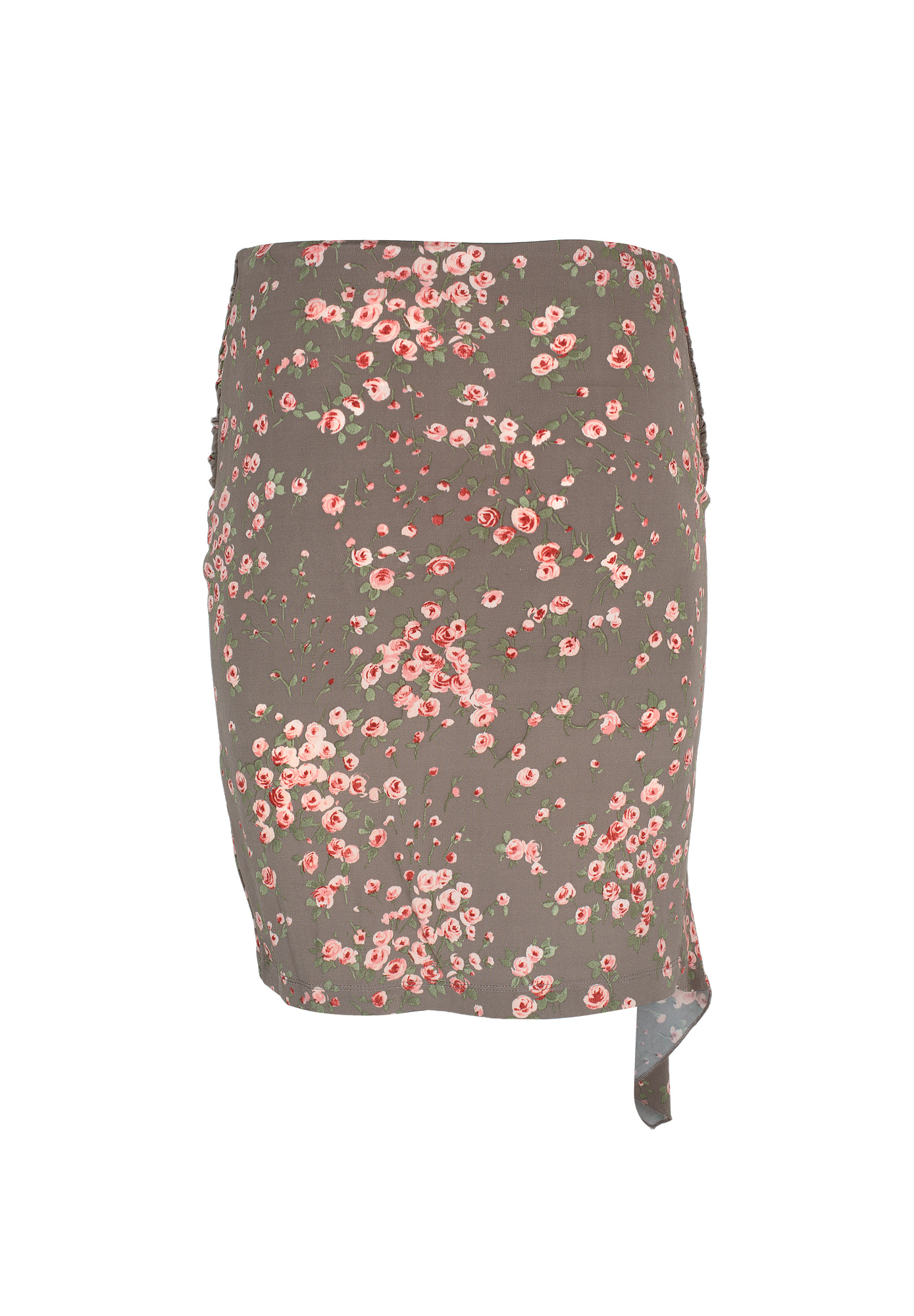 Blugirl Folies Brown Floral Print Skirt