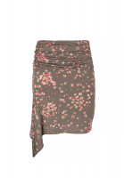Blugirl Folies Brown Floral Print Skirt