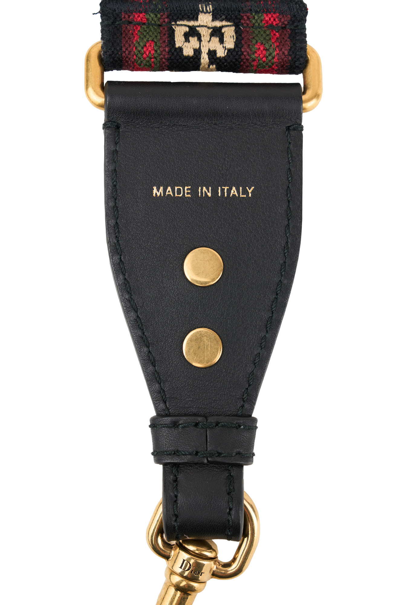 Christian Dior Studded Bag Strap