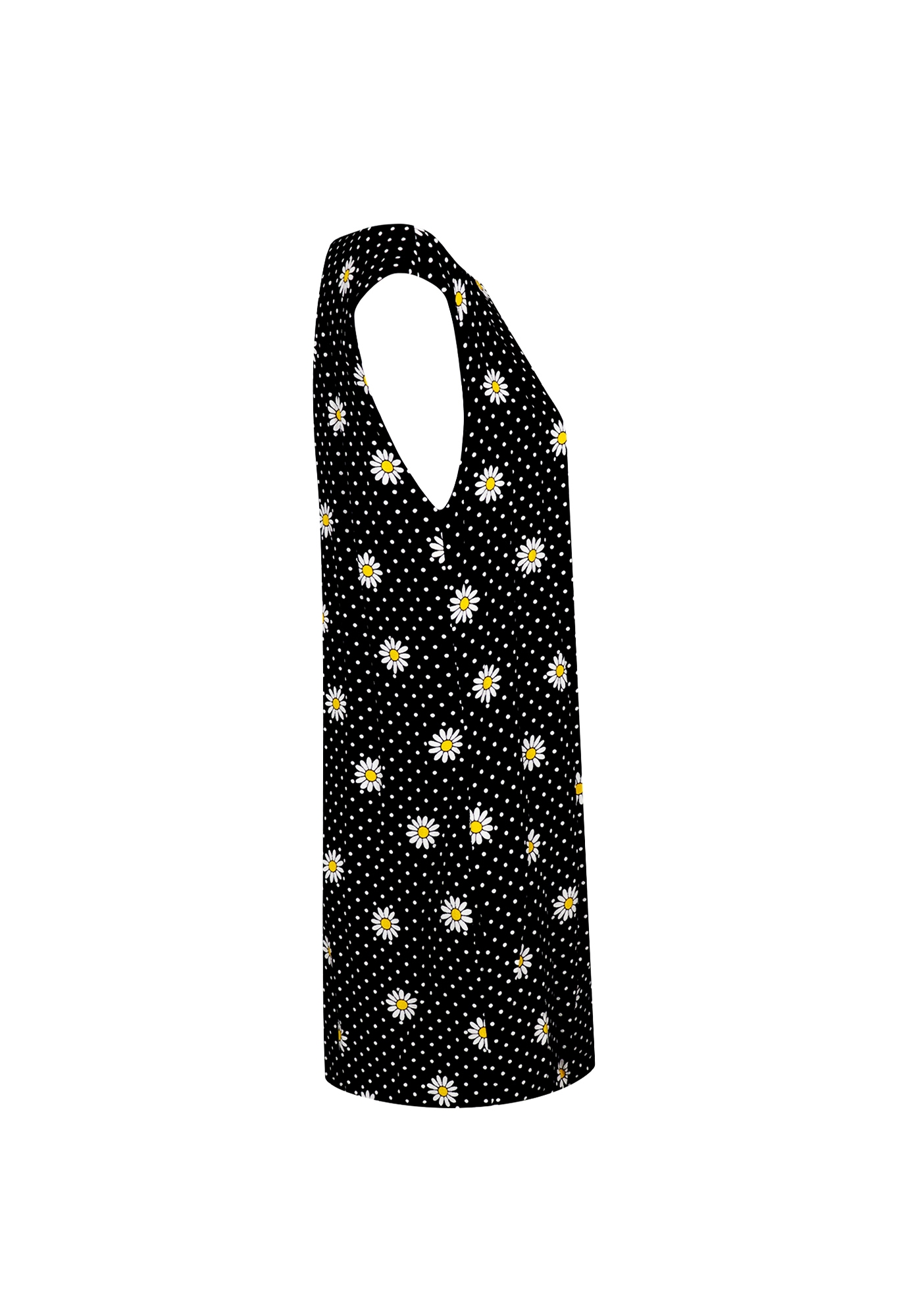 Saint Laurent Dress With Daisies