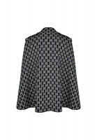 Gucci Black Monogram Cape