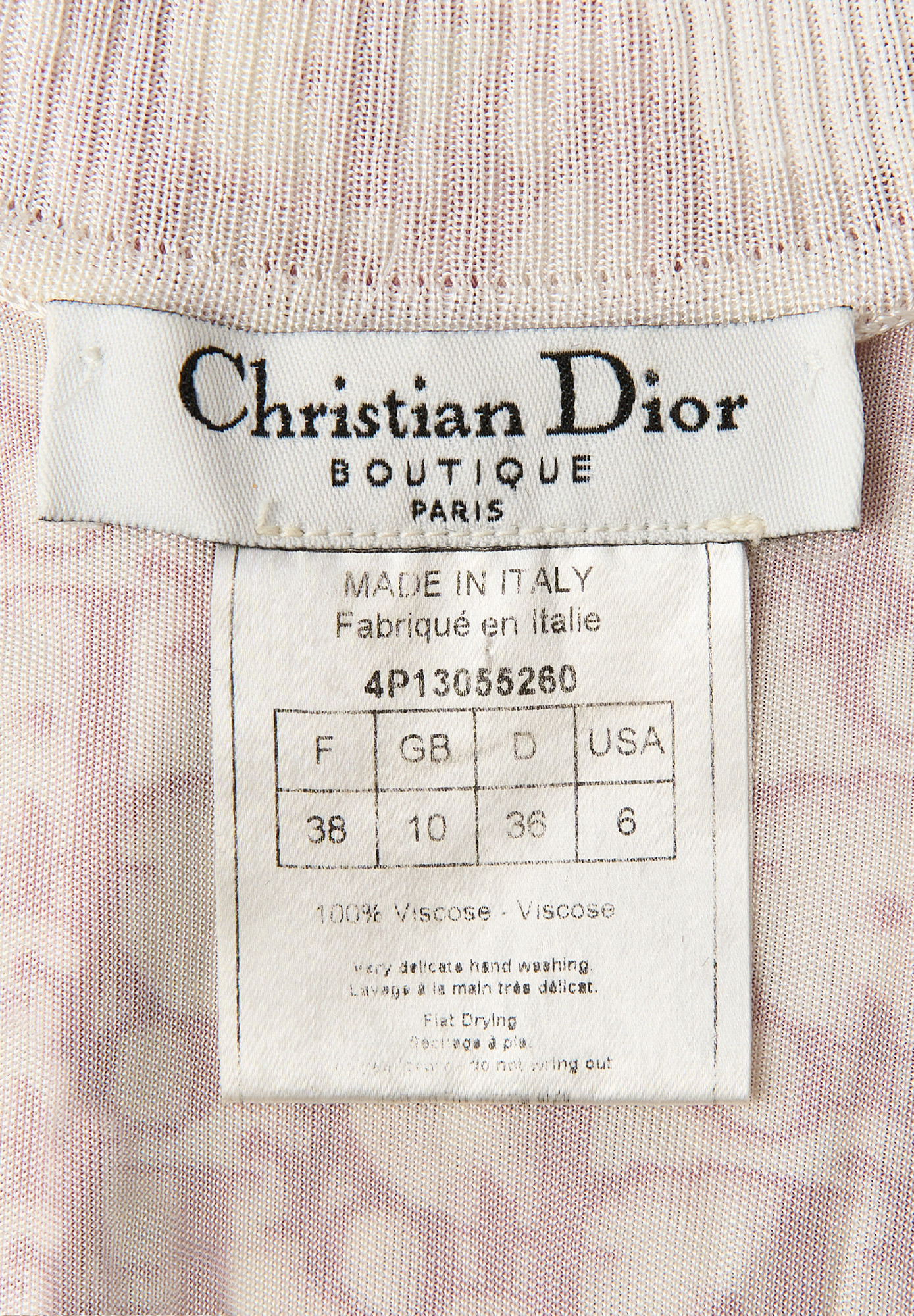 Christian Dior Tunic with Pink Monogram