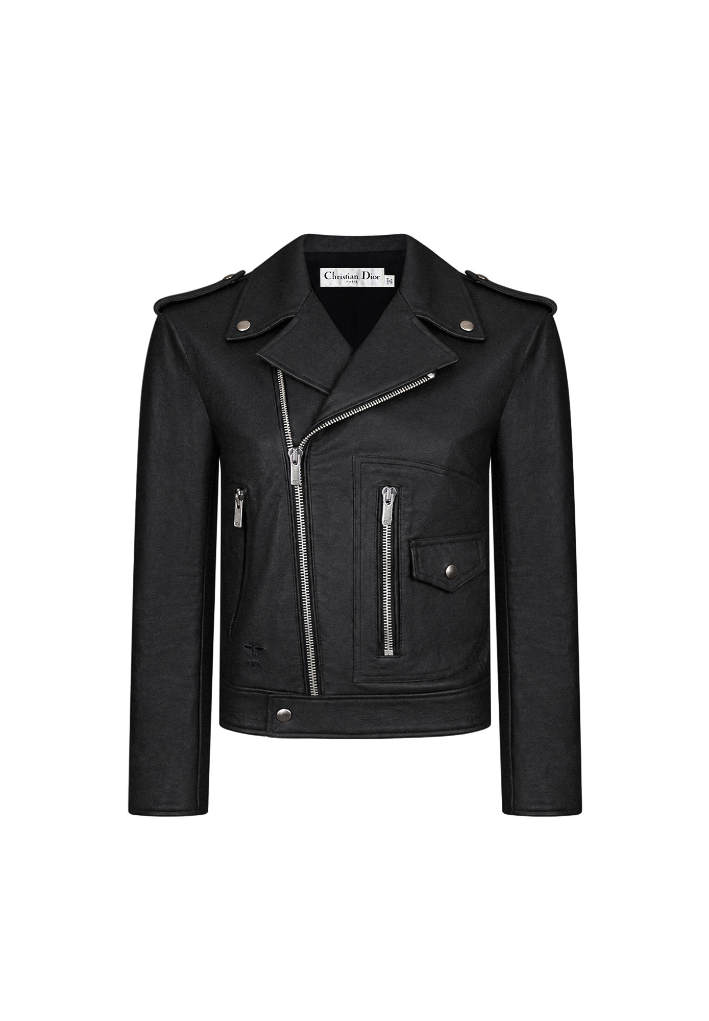 Christian Dior Black Leather Jacket