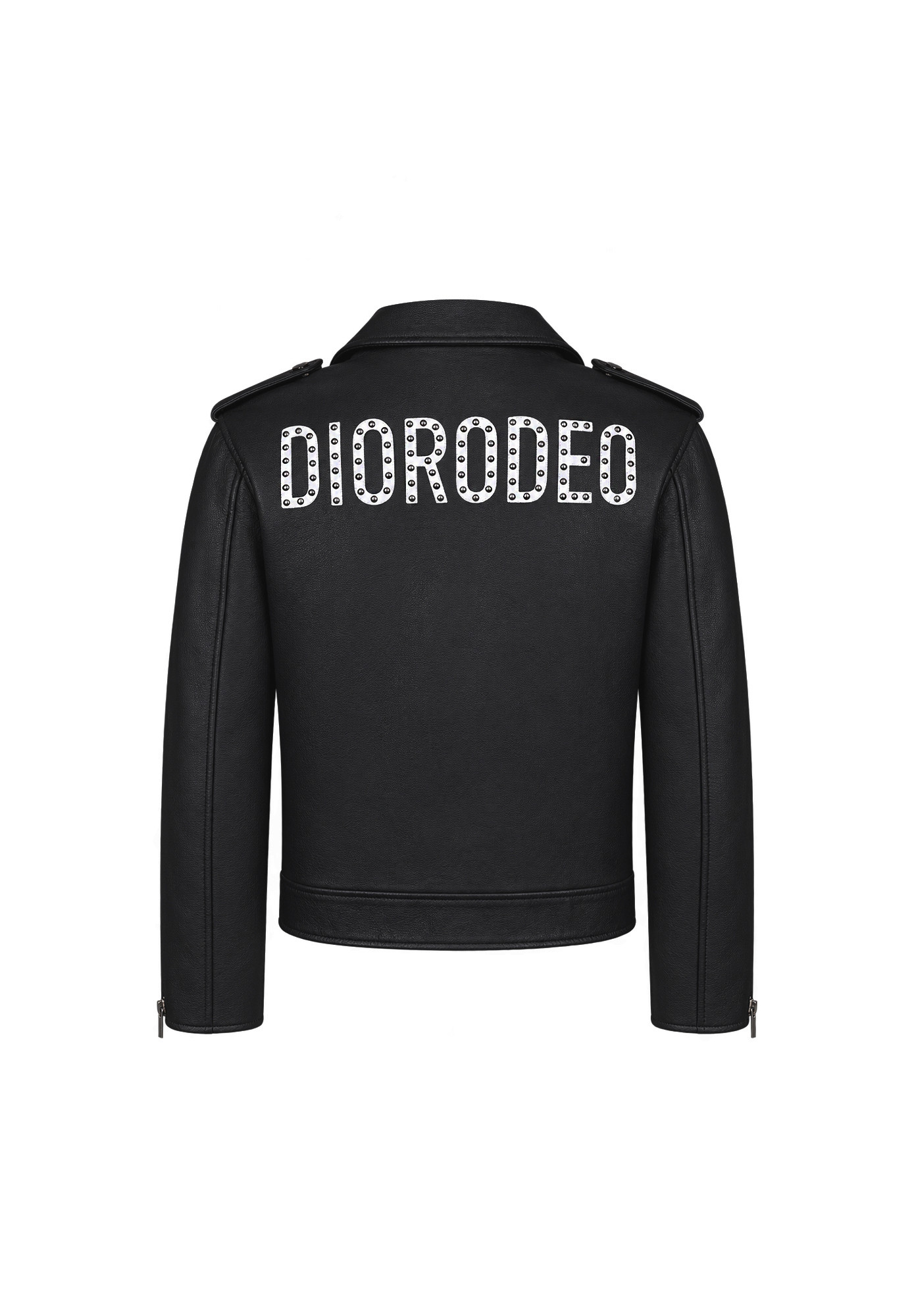 Christian Dior Black Leather Jacket