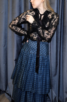 Yves Saint Laurent Lace Blouse Set