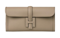 Hermès Jige Elan 29 Gris Asphalte Swift Clutch
