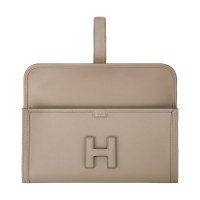 Hermès Jige Elan 29 Gris Asphalte Swift Clutch