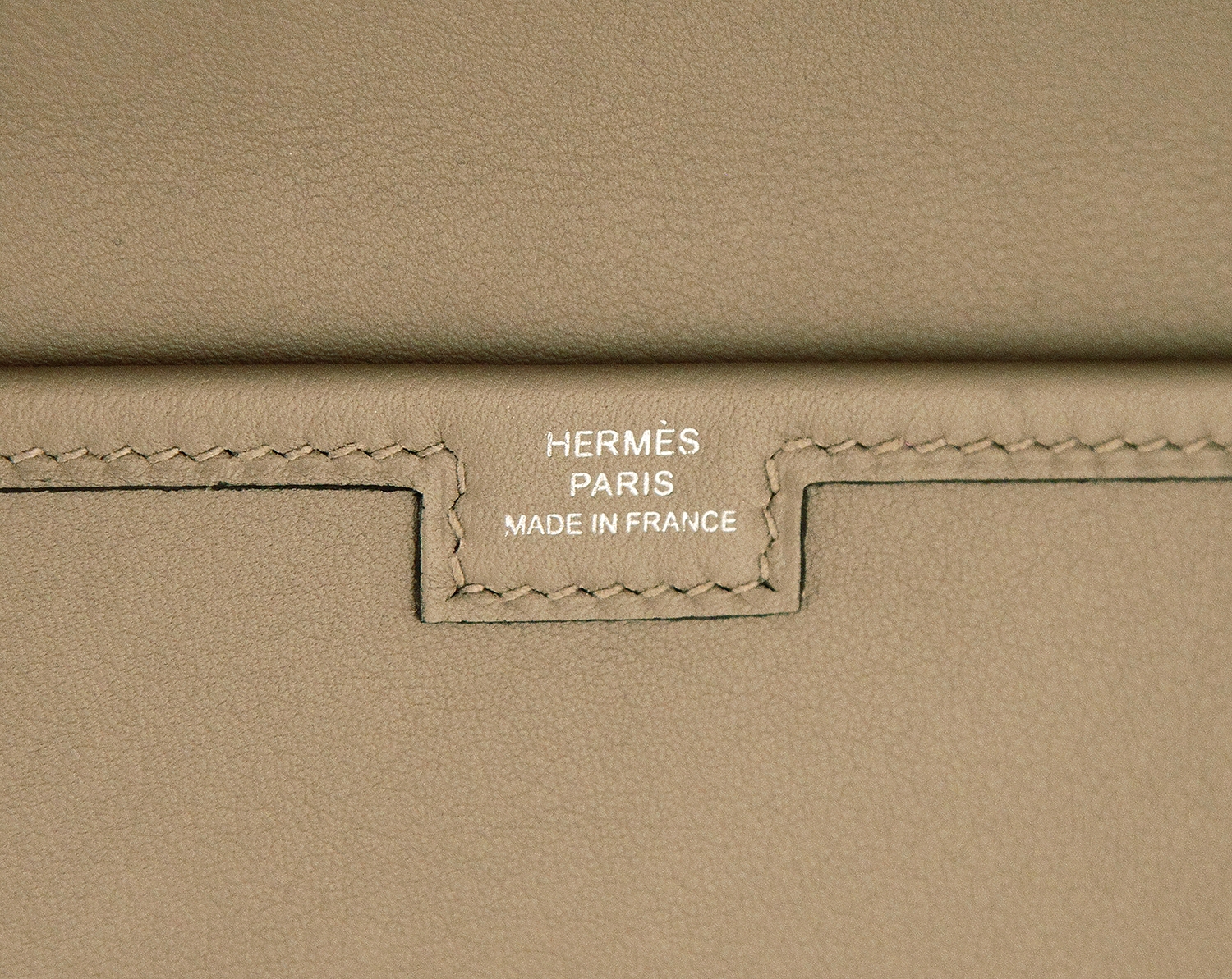 Hermès Jige Elan 29 Gris Asphalte Swift Clutch