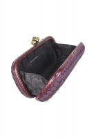 Bottega Veneta Dorado Purple Bag