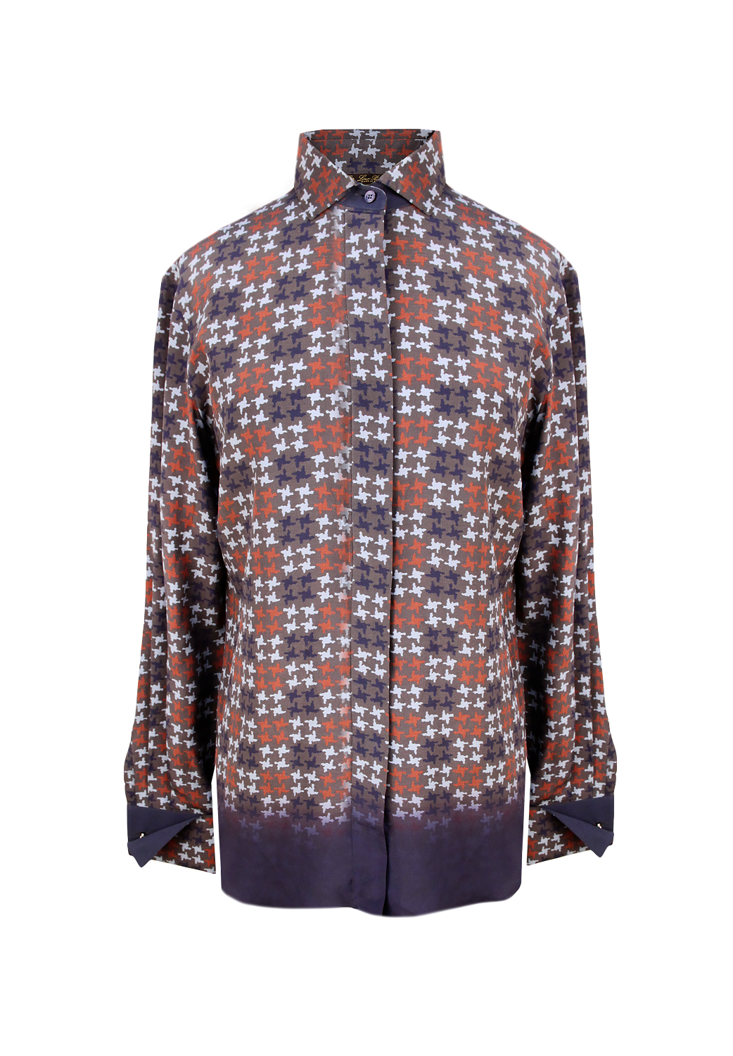 Loro Piana Silk Printed Blouse