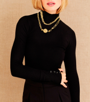 Chanel Logo Necklace