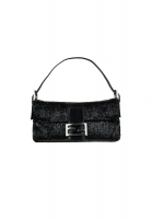 Fendi Baguette Black Beaded Bag