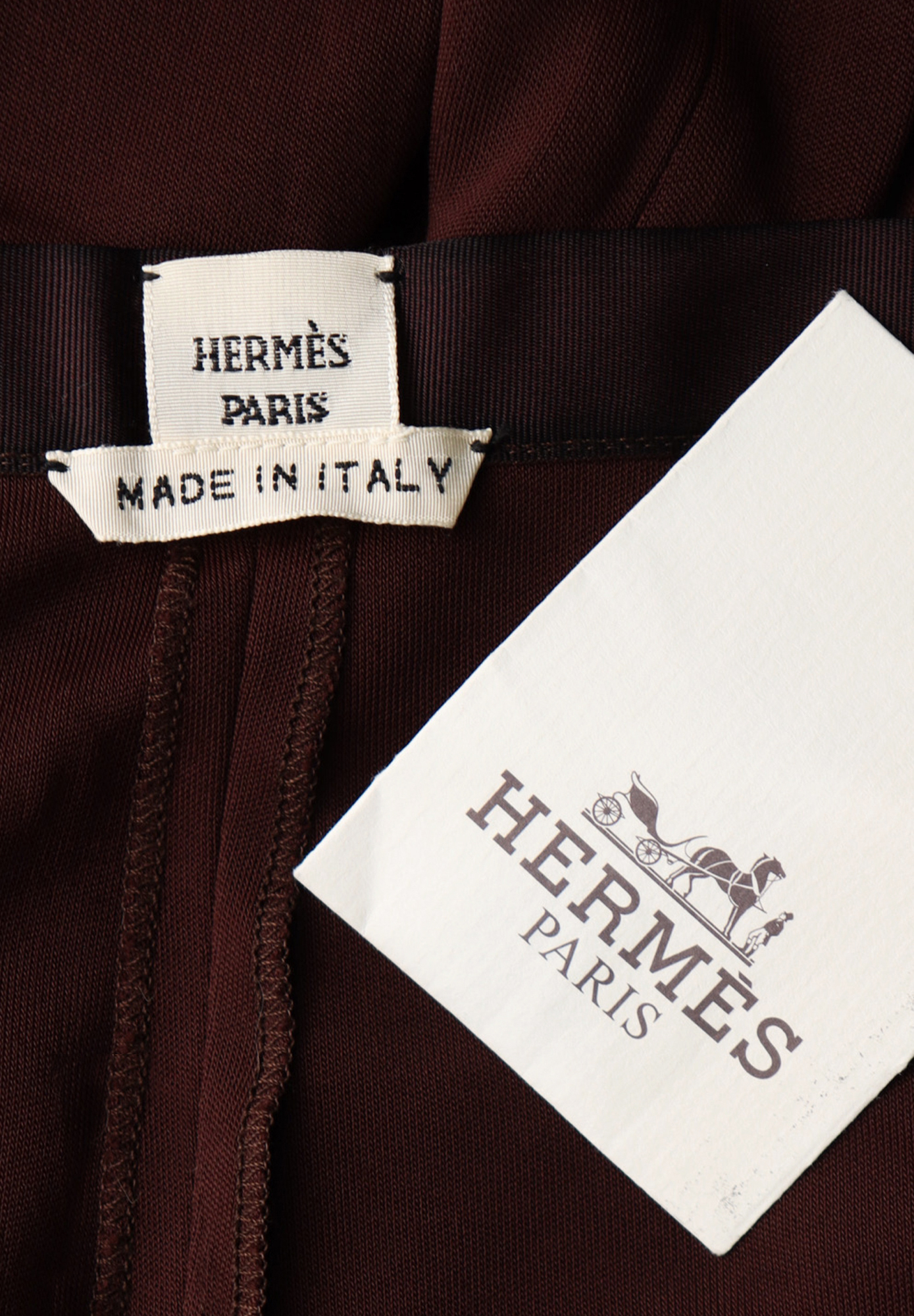 Hermès Dark Brown Trousers
