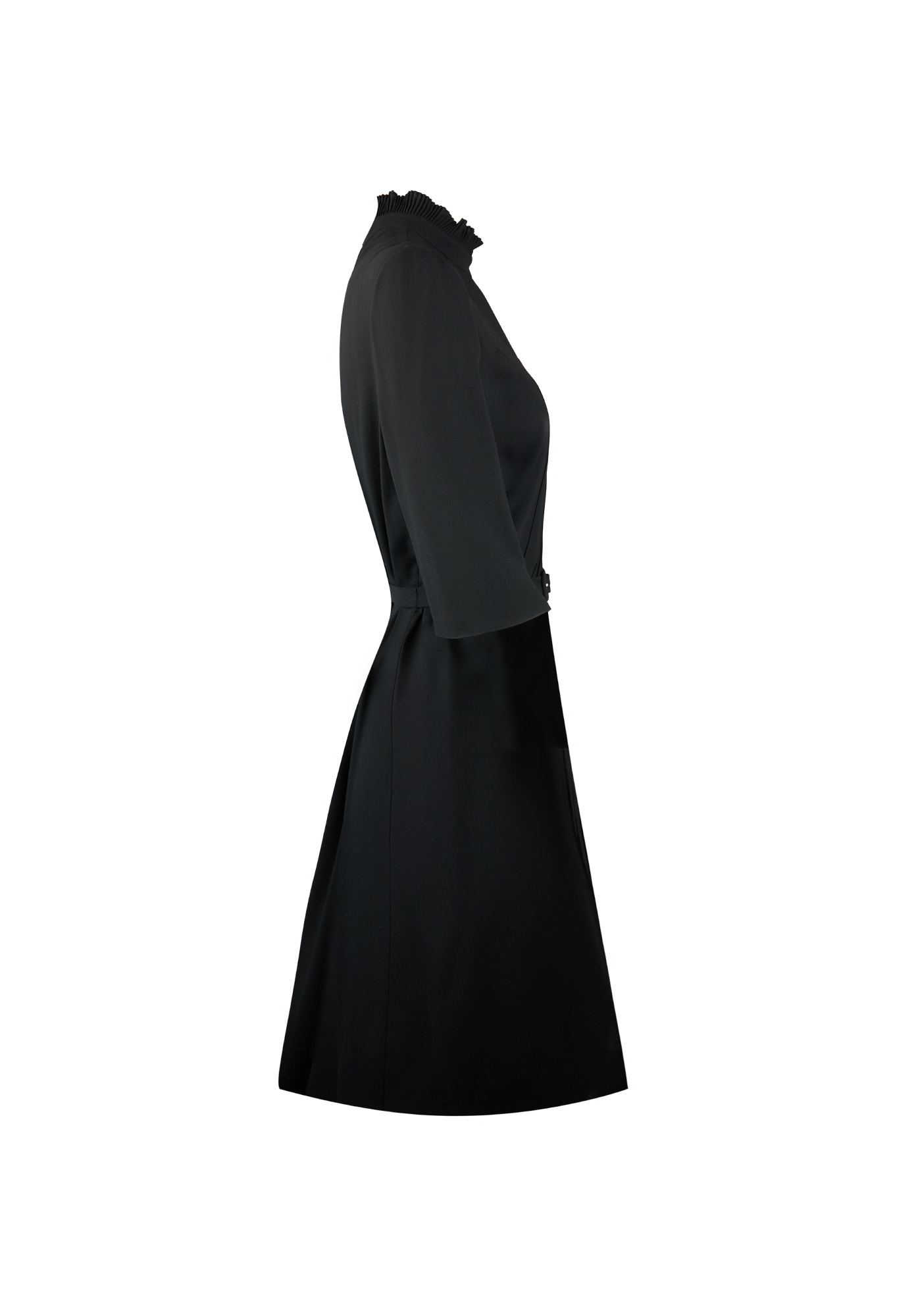 Prada Black Belt Dress