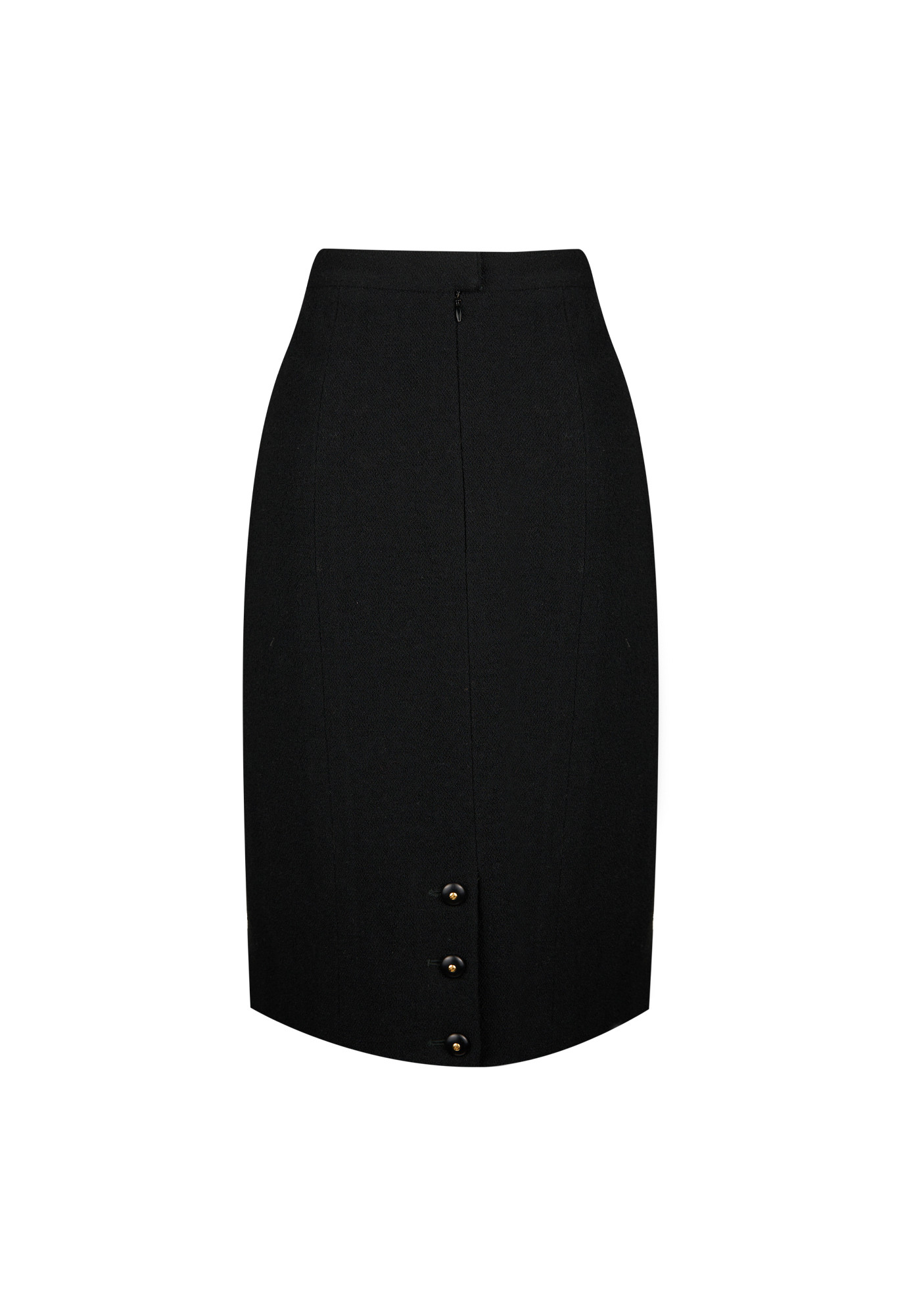 Chanel Vintage Black Skirt
