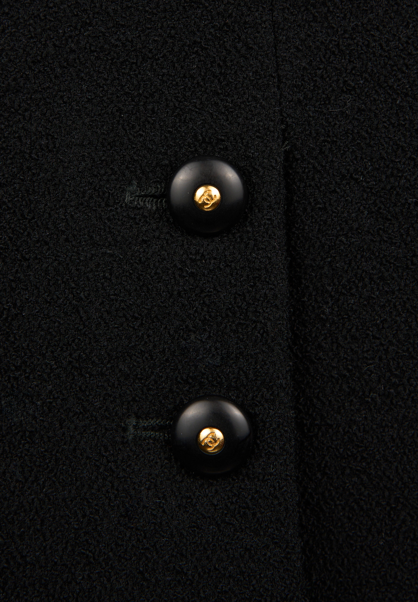 Chanel Vintage Black Skirt