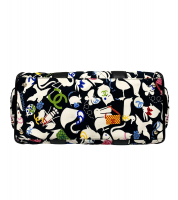 Chanel Black Canvas Duffel Bag