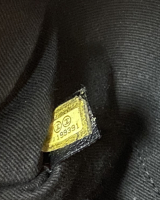 Chanel Black Canvas Duffel Bag