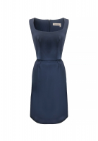 Yves Saint Laurent Blue Sheath Dress