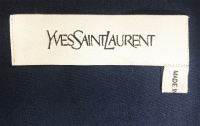 Yves Saint Laurent Blue Sheath Dress
