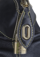 Louis Vuitton Black Chevre Suhali Lockit Bag