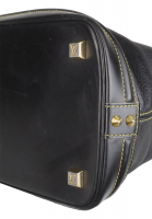 Louis Vuitton Black Chevre Suhali Lockit Bag