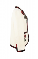 Gucci Embroidery White Suit