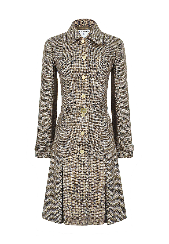 Chanel Tweed Coat
