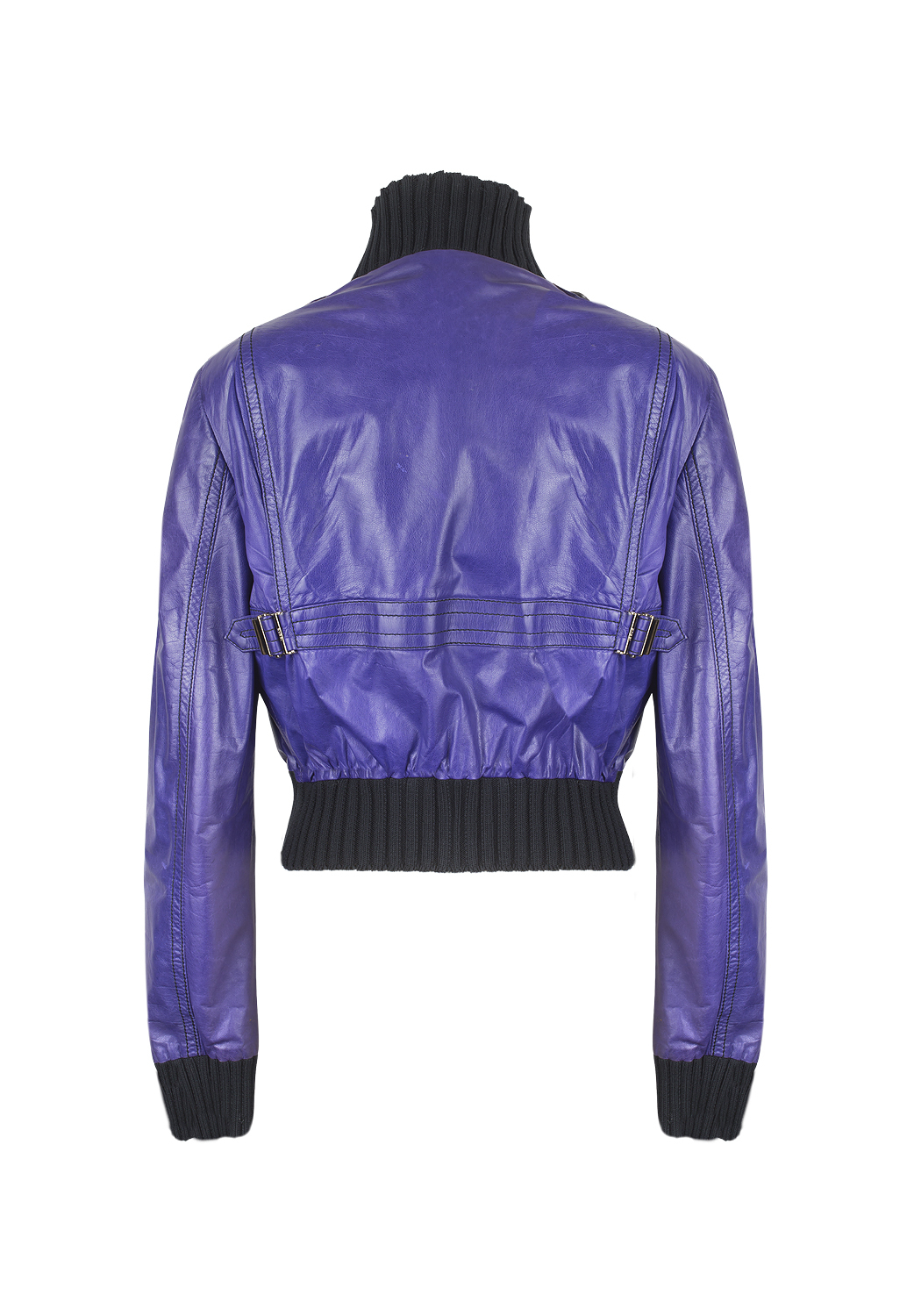Gucci Purple Leather Jacket