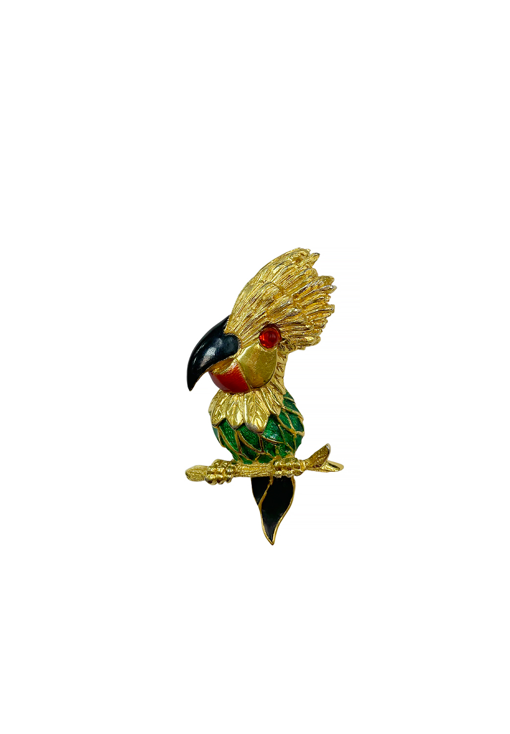 Carven Bird Brooch