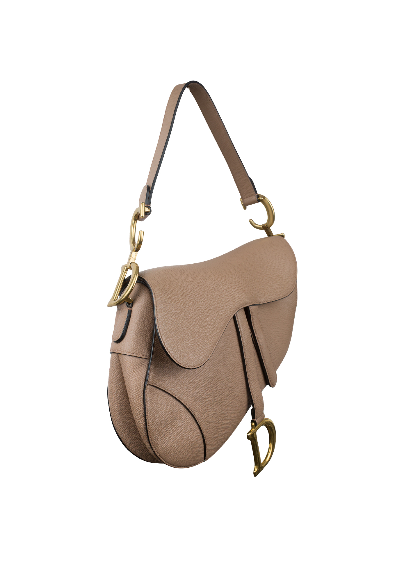 Christian Dior Saddle Beige Bag