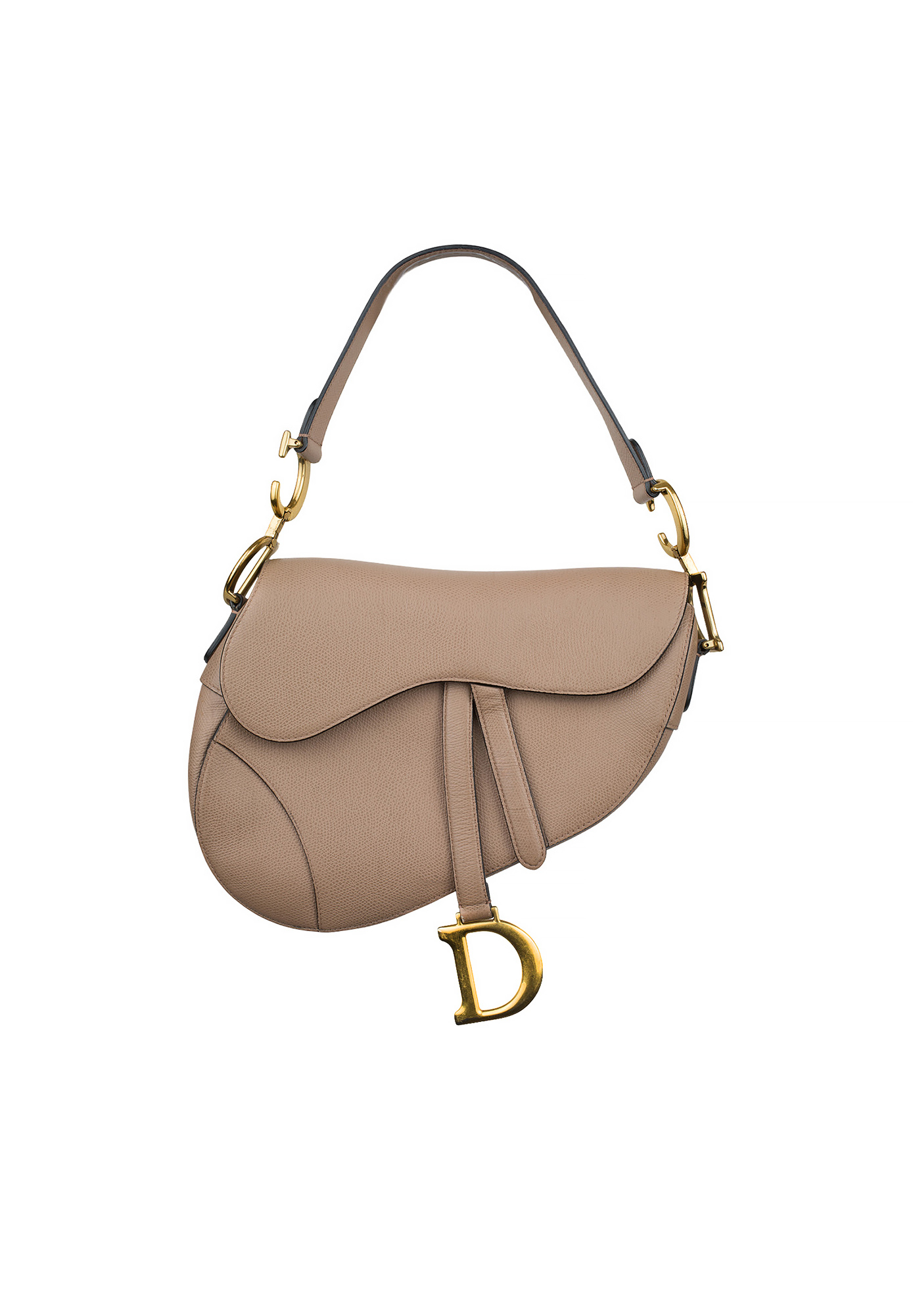 Christian Dior Saddle Beige Bag