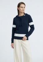 Chanel Blue Hooded Sweater
