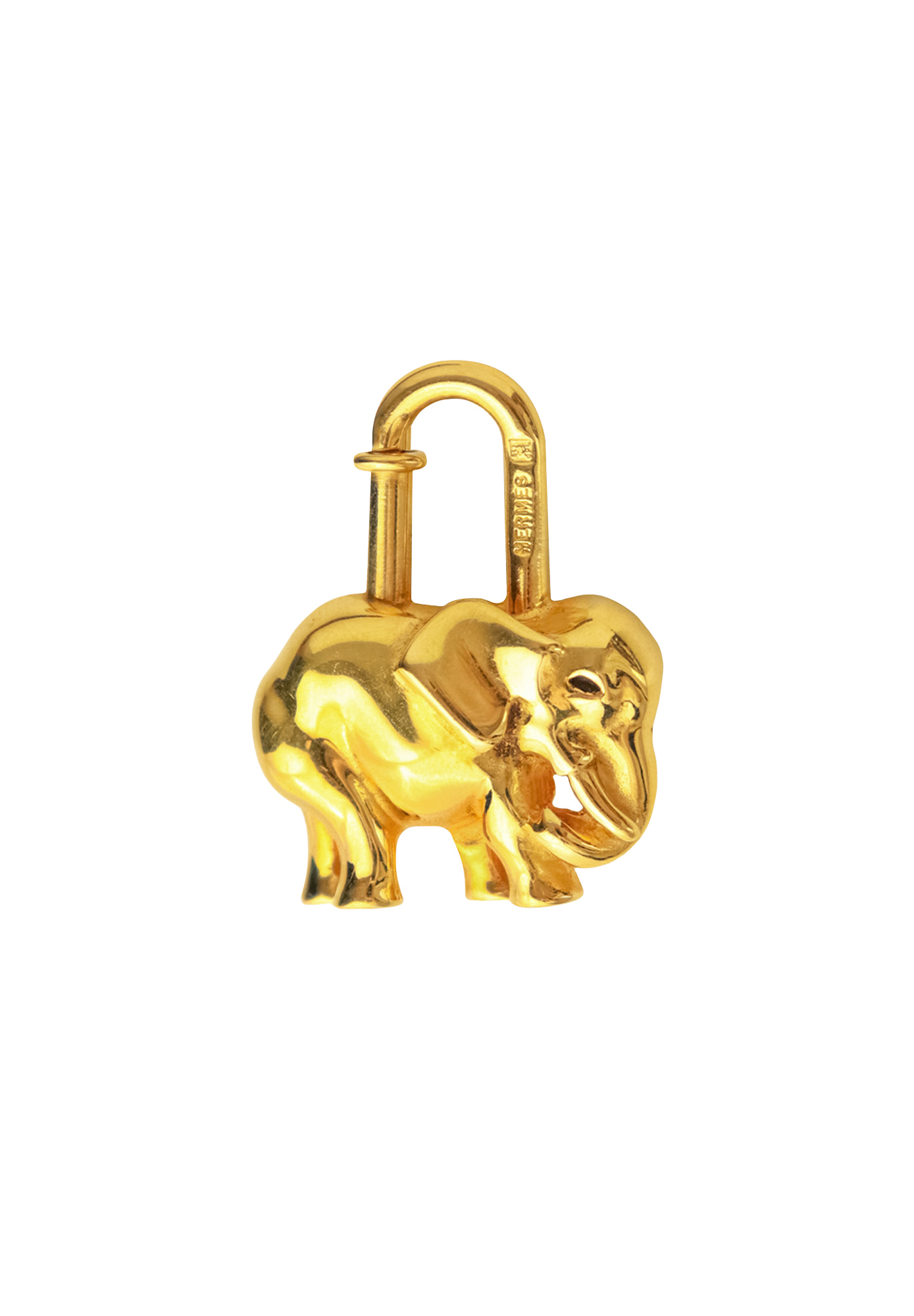 Hermès Cadena Elephant Pendant