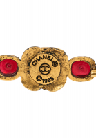 Chanel Gripoix Crystals and Pearl Brooch